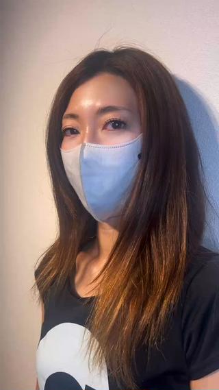 ボリューム束感　モデル様30代女性 