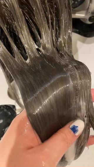 ブリーチ毛でもこんなにつやつや