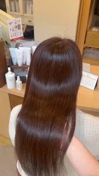 ロング カラー カラーモデル募集中 🤍中島朱音🤍のヘアスタイル