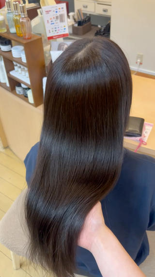 ロング カラー カラーモデル募集中 🤍中島朱音🤍のヘアスタイル