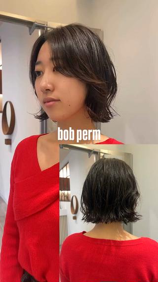 パーマ 抜け感perm🌐 ｜kazaneのヘアスタイル