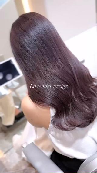 ロング カラー 髪質改善/韓国ヘア レイヤー/新宿/ロミのヘアスタイル