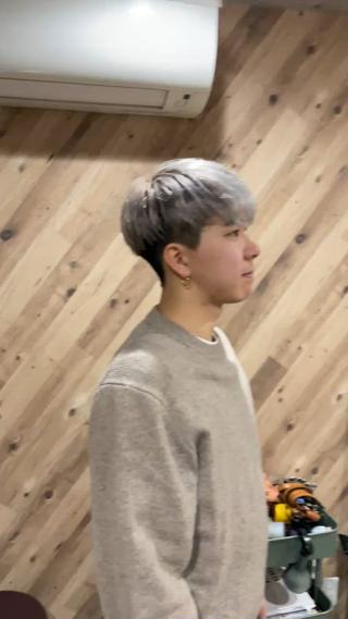 ホワイトマッシュで個性的に♪ 