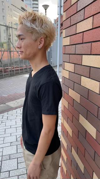 ブロンドスパイキー 