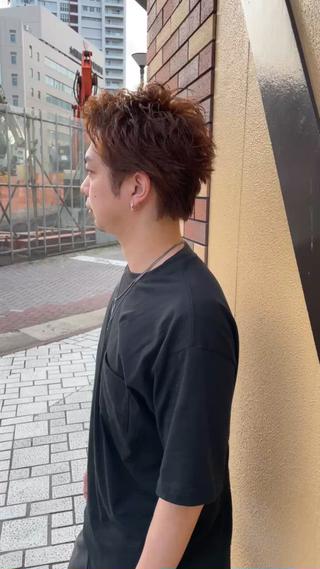 動きのあるスパイキーショートに！！ 