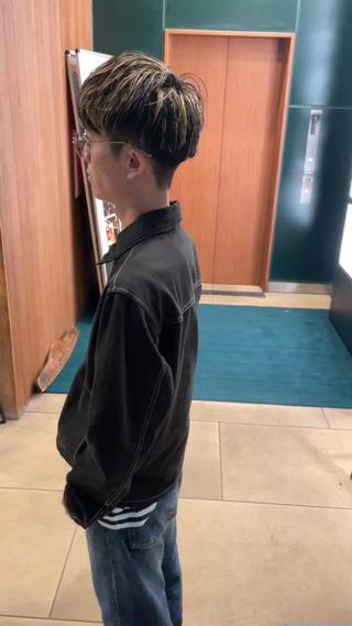 ショート カラー メンズ grAt所属・森 真伊希のヘアスタイル