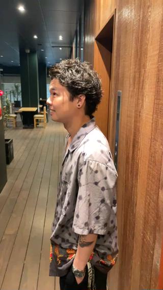 短い髪でもかっこいいパーマを♪ 