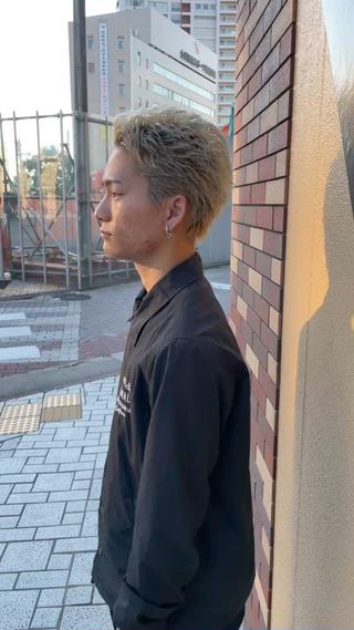 ショート カラー メンズ grAt所属・森 真伊希のヘアスタイル