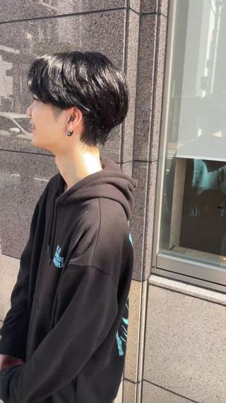 ショート メンズ grAt所属・森 真伊希のヘアスタイル