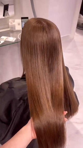 ロング カラー 髪質改善🩰透明感カ ラー🎀hinanoのヘアスタイル