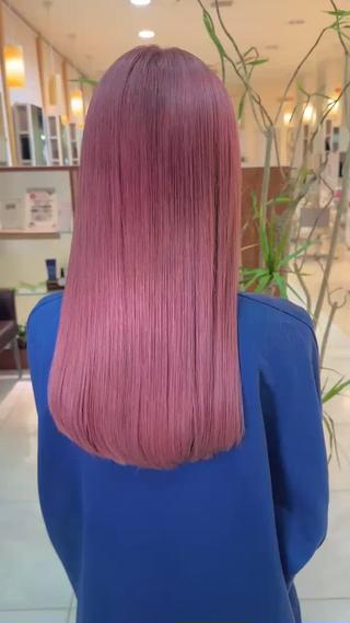 透明感たっぷりの暖色カラー!!
色落ちまでずっと可愛いカラーなのでオススメです︎︎ 