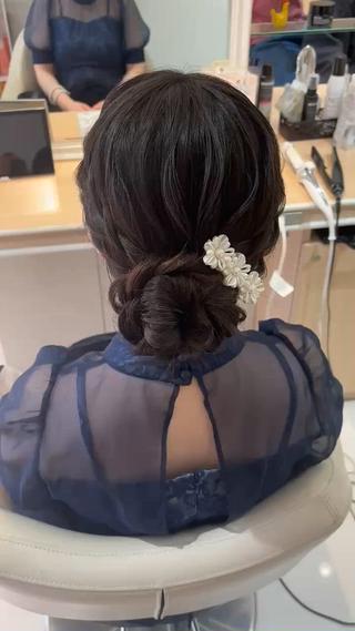 ロング ヘアアレンジ 宮永 璃沙のヘアスタイル