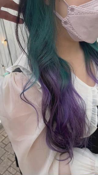 ロング カラー 原宿サロン代表 デザインカラー伊藤卓のヘアスタイル