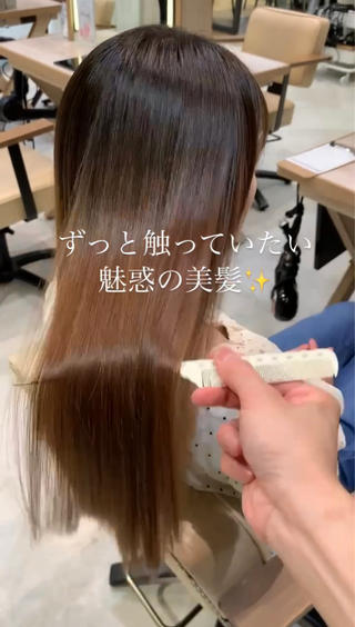 ロング 艶カラー/暖色カラー /透明感/ryutoのヘアスタイル