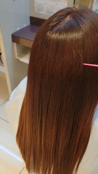 髪質改善カラーの白髪染めカラー