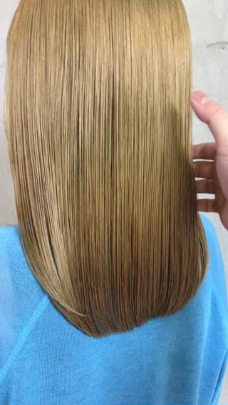 セミロング カラー 西岡 優太のヘアスタイル