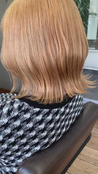 ミディアム カラー 西岡 優太のヘアスタイル