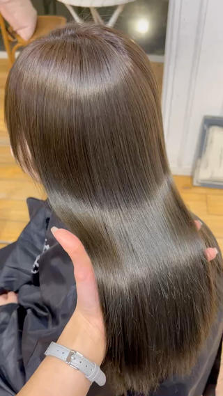 セミロング カラー ミディアムレイヤー/ 艶カラー🎀　emiのヘアスタイル