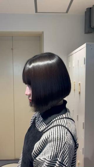 都内唯一の髪質改善でここまで艶髪に

髪の広がりやパサつき、ダメージが気になる方はオススメです

ぜひお任せください！！ 