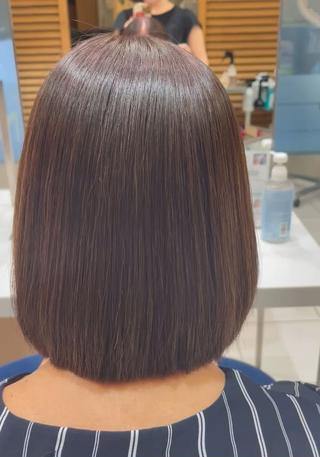 ミディアム 髪質改善/縮毛矯正 🧸梅川のヘアスタイル