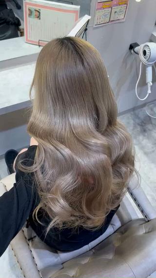 トリートメントでこんなに艶髪になれます 