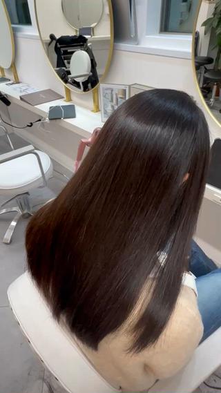 髪質改善　縮毛矯正 