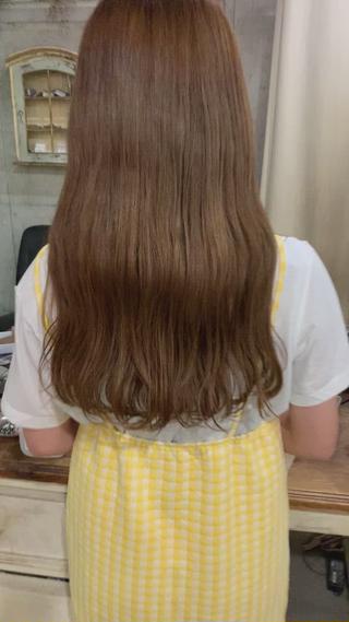 ブリーチなしmilk tea beige 