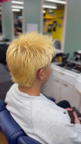 全頭ブリーチ、メッシュどちらでも可です 