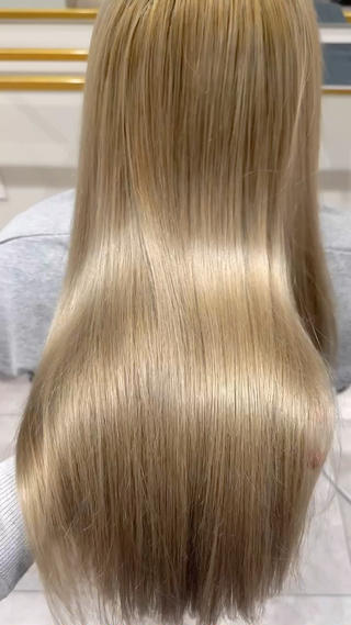 ロング i'sland所属・濵田 結月のヘアスタイル