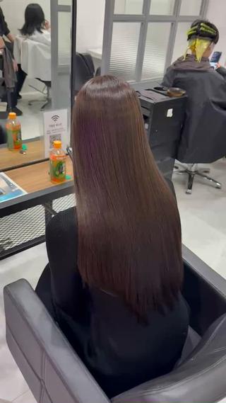 ロング カラー 髪質改善 艶髪カラー エクステ かいり✂️のヘアスタイル