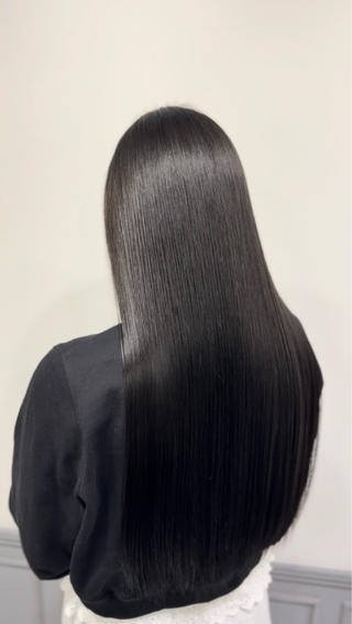 ロング カラー 髪質改善 艶髪カラー エクステ かいり✂️のヘアスタイル