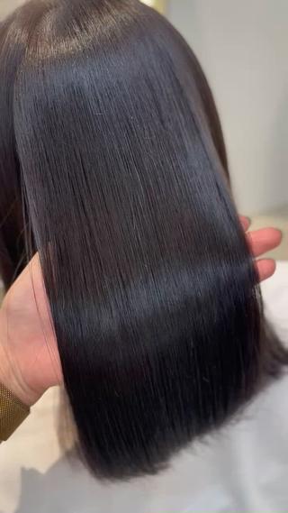 セミロング oto🤍×美髪× ローレイヤーのヘアスタイル