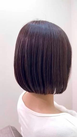 ショート カラー 石井 歩/newi広島店のヘアスタイル