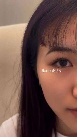 フラットラッシュ８０本です！ 