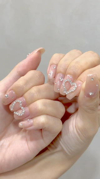 ネイル 韓国ネイル/ワンホン ネイル🎀表参道3分のネイルデザイン