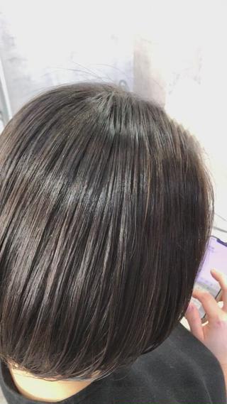 ショート カラー ボブ×縮毛矯正 ryotaのヘアスタイル