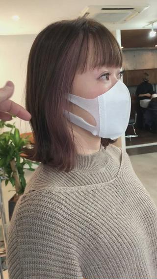 ショート ボブ×縮毛矯正 ryotaのヘアスタイル