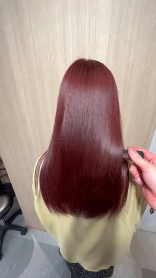 髪質改善カラー