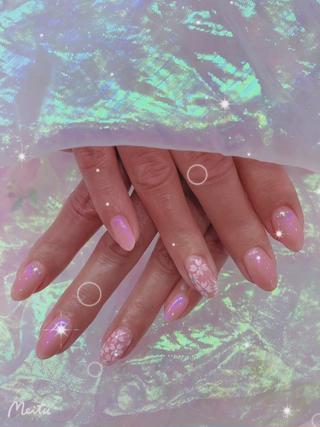 ネイル ラベンダー💖日暮里 ルル💖ネイルのネイルデザイン