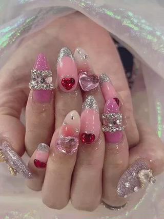 ネイル ラベンダー💖日暮里 ルル💖ネイルのネイルデザイン