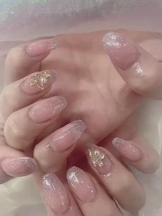 ネイル ラベンダー💖日暮里 ルル💖ネイルのネイルデザイン