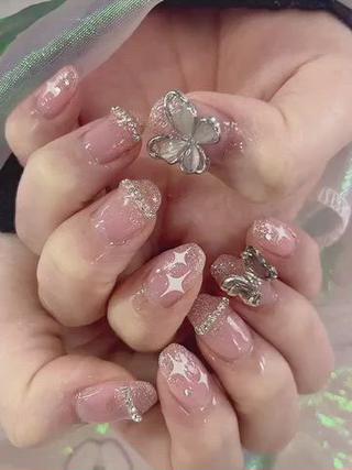 ネイル ラベンダー💖日暮里 ルル💖ネイルのネイルデザイン