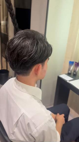 ミディアム メンズ メンズ特化／韓国風 /江戸谷大晴のヘアスタイル