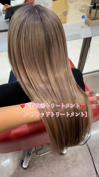 ロング Merlyosaka 早川未来のヘアスタイル