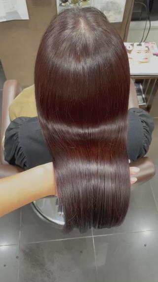 ロング Merlyosaka 早川未来のヘアスタイル