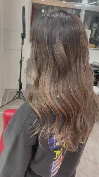 Air touch balayage
 