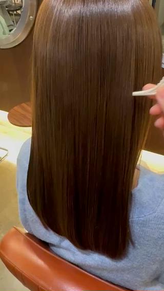 髪質改善カラーしてます。