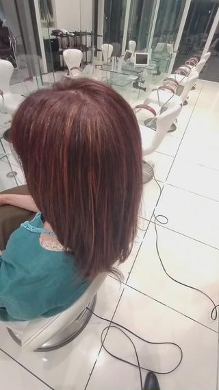 ハイライト+全体カラーを施術させていただきました!
ありがとうございました