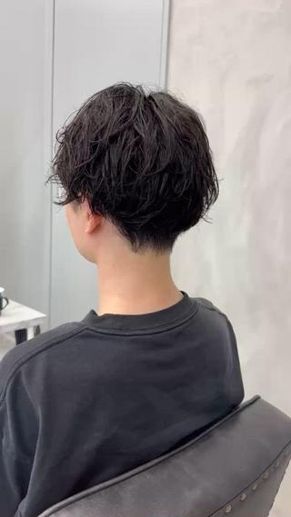 メンズ/メンズカット/ツイストパーマ/ツイスパ/波巻き/韓国 