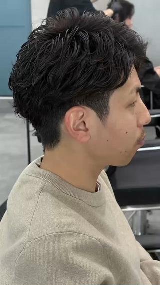 パーマ メンズ rawr hair rim所属・4/1限定クーポン /メンズ特化/栗原柊のヘアスタイル